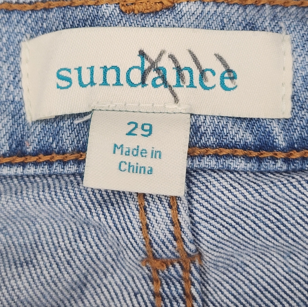 ​Sundance Patchwork Boro Embroidered Straight Leg… - image 6